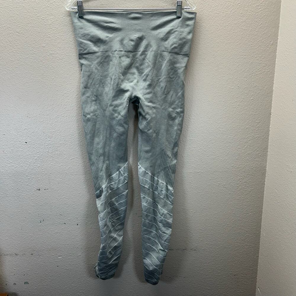 $88 BLANQI Maternity Size Large Sport Support Hipster Contour Leggings Grey - Picture 3 of 6